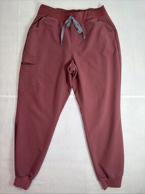 FIGS Technical Collection Zamora Joggers in Mauve. Size XL.